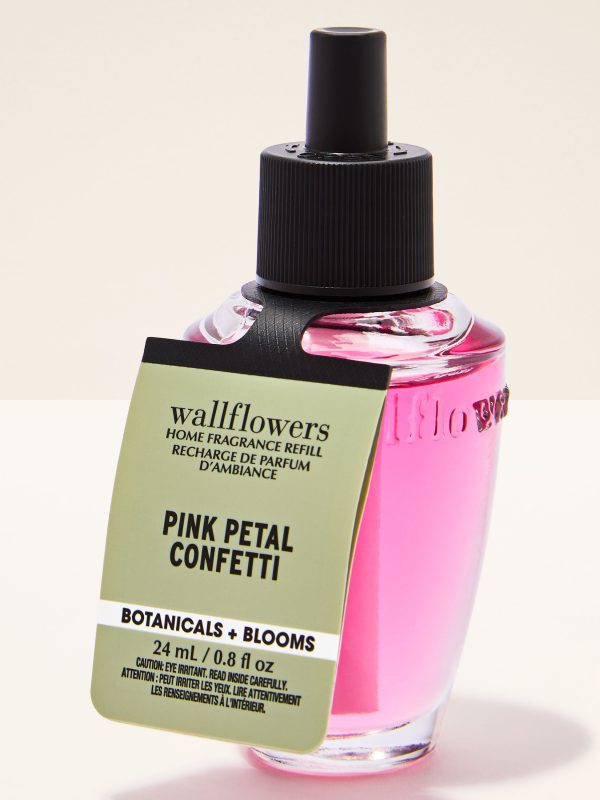 Wallflowers Fragrance Refill  Pink Petal Confetti 0.8 fl oz / 24 ml