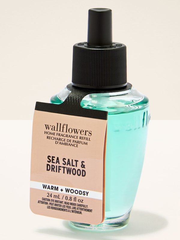 Wallflowers Fragrance Refill  Sea Salt & Driftwood 0.8 fl oz / 24 ml