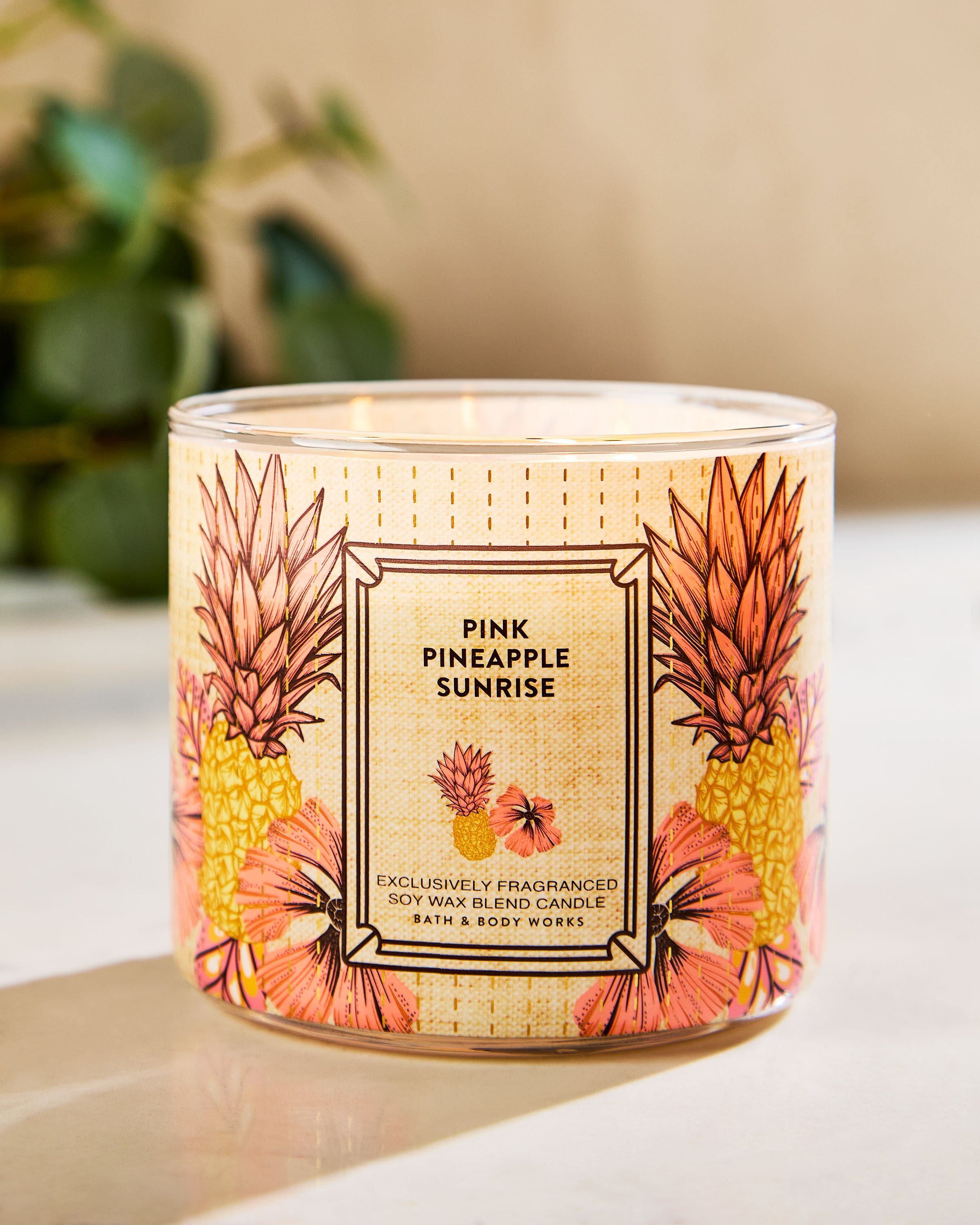 3-Wick Candle Pink Pineapple Sunrise 14.5 oz / 411 g - Image 6