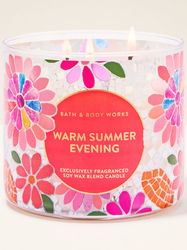 3-Wick Candle  Warm Summer Evening 14.5 oz / 411 g