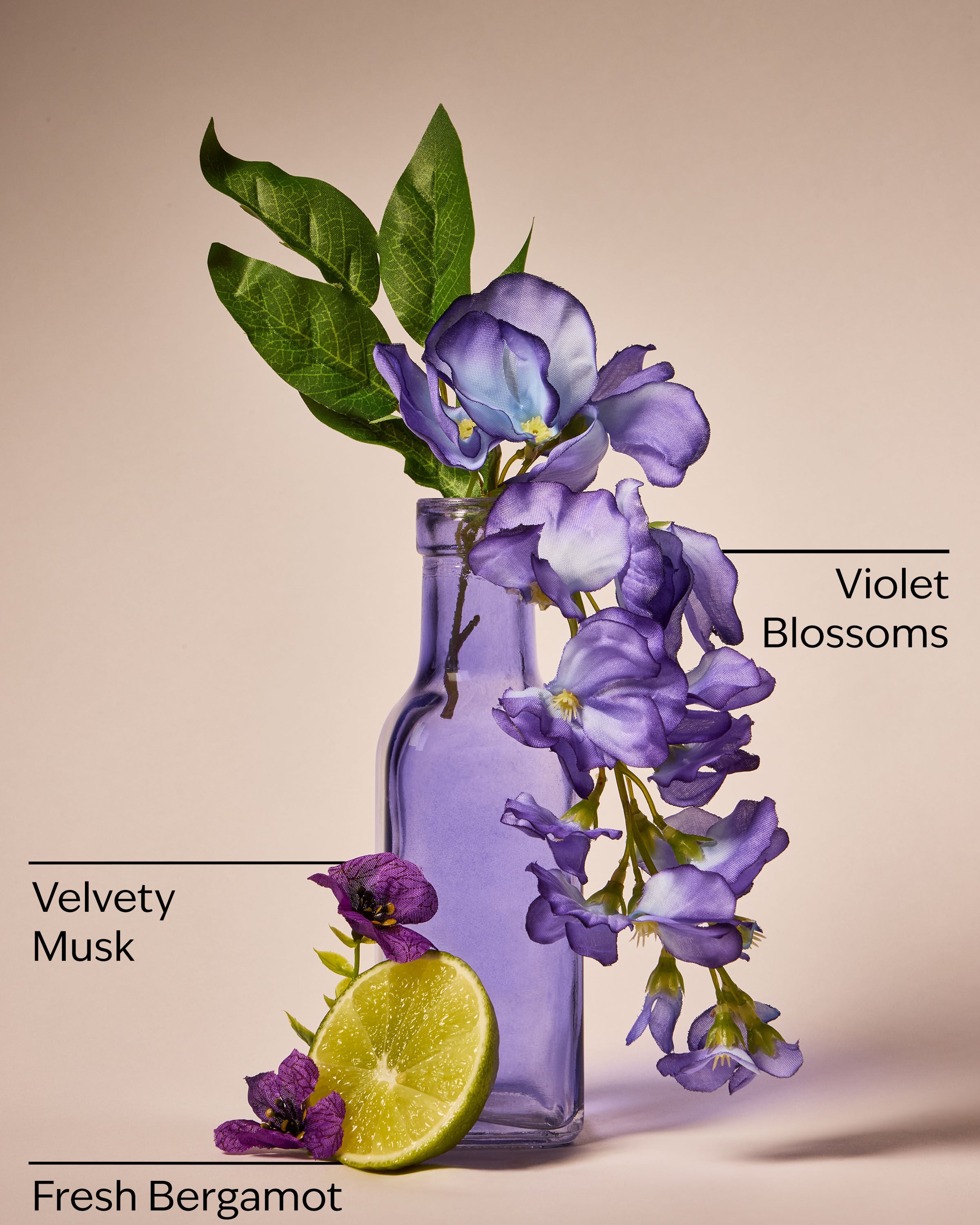3-Wick Candle Violet & Musk 14.5 oz / 411 g - Image 3