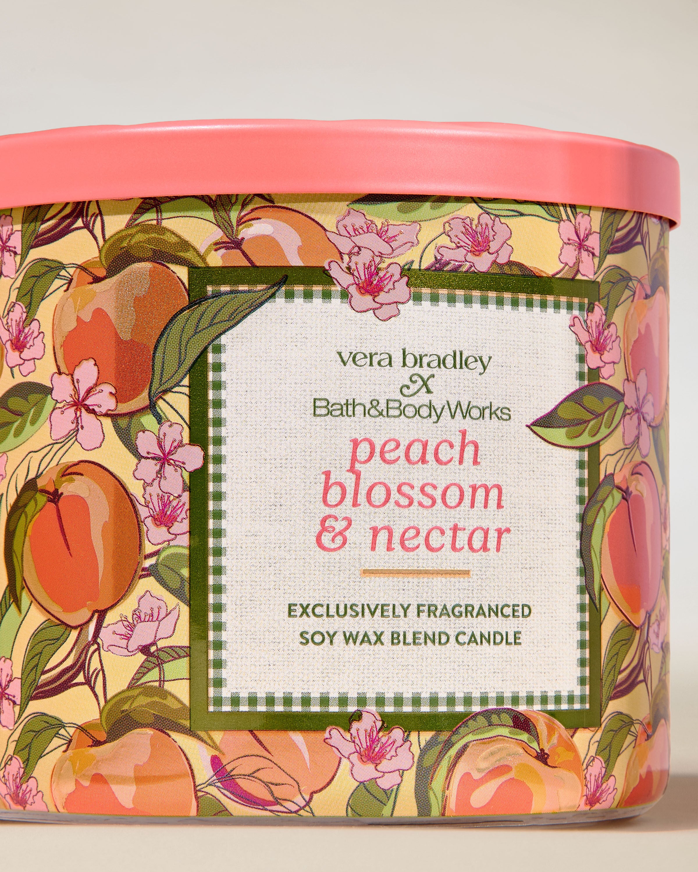 3-Wick Candle Peach Blossom & Nectar 14.5 oz / 411 g - Image 2