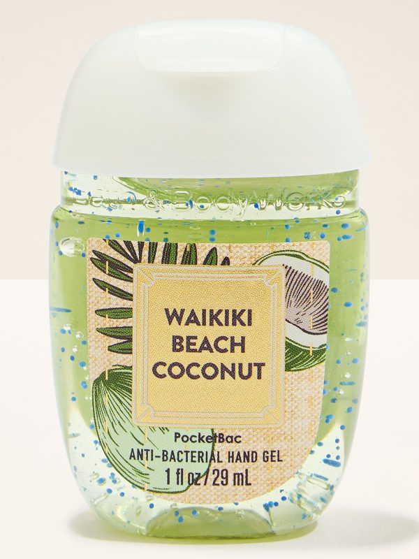 PocketBac Hand Sanitizer  Waikiki Beach Coconut 1 fl oz / 29 ml