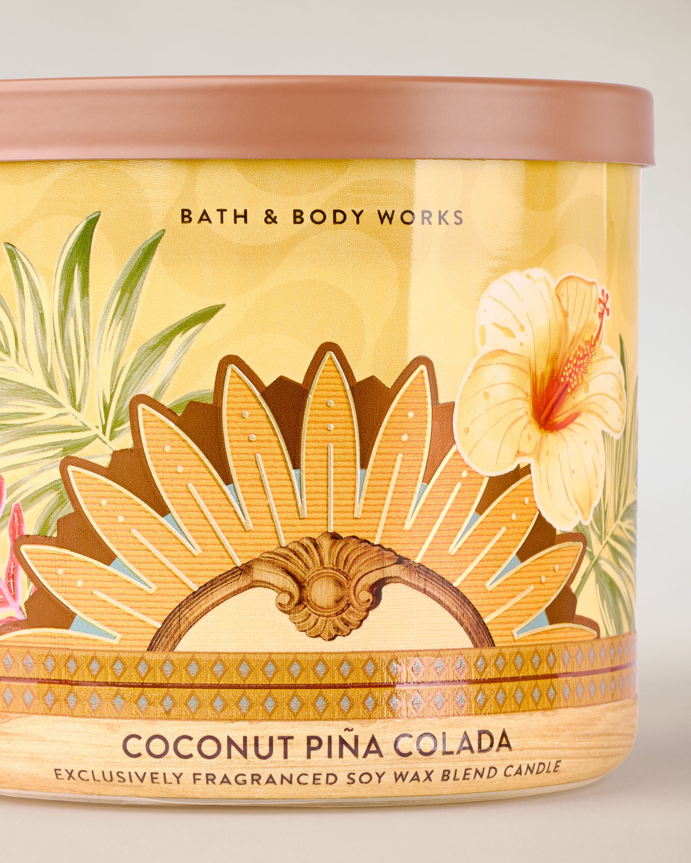 3-Wick Candle Coconut Piña Colada 14.5 oz / 411 g - Image 2