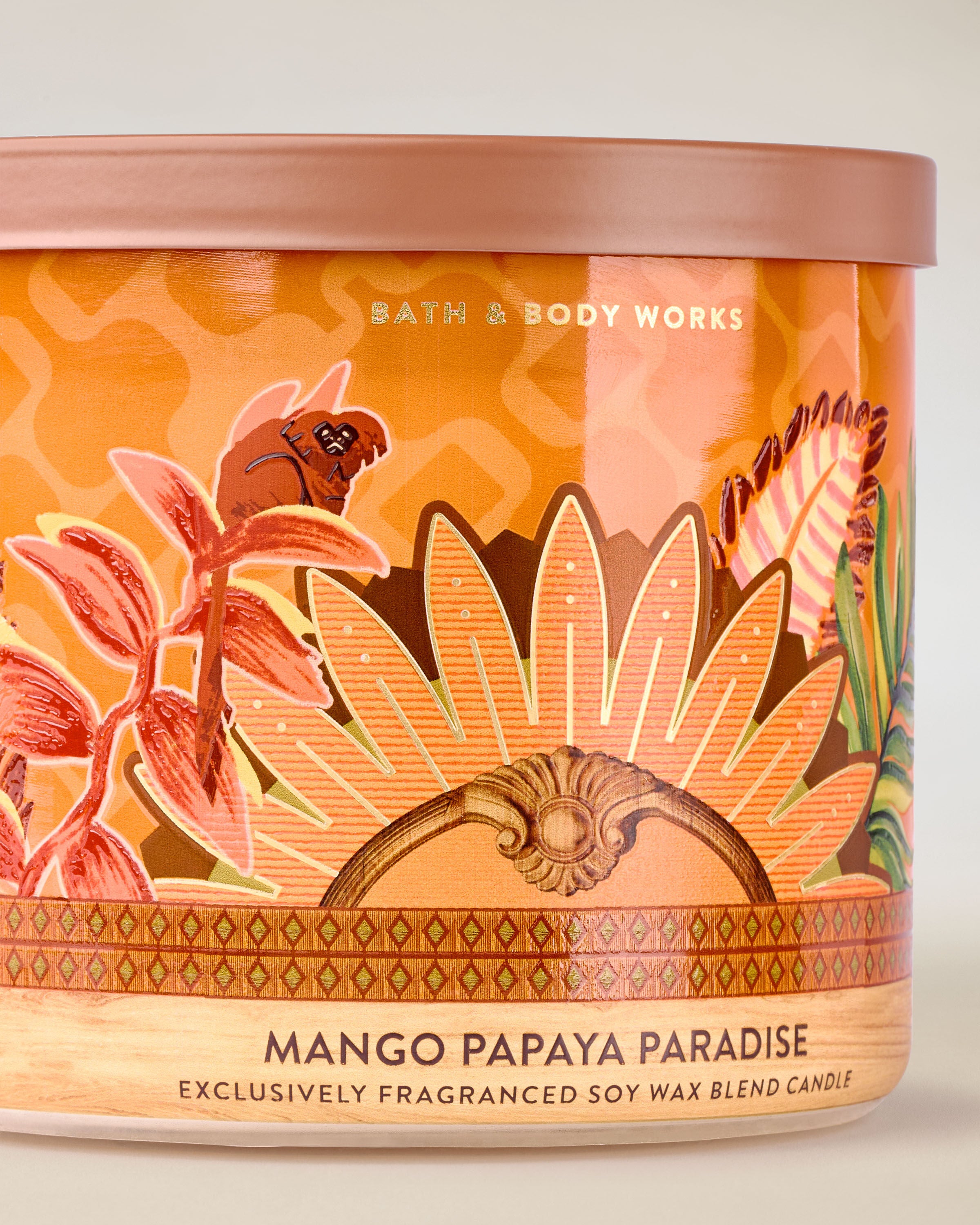 3-Wick Candle Mango Papaya Paradise 14.5 oz / 411 g - Image 2