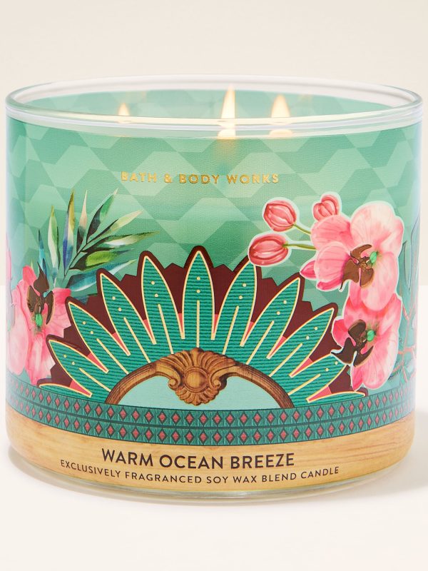 3-Wick Candle  Warm Ocean Breeze 14.5 oz / 411 g