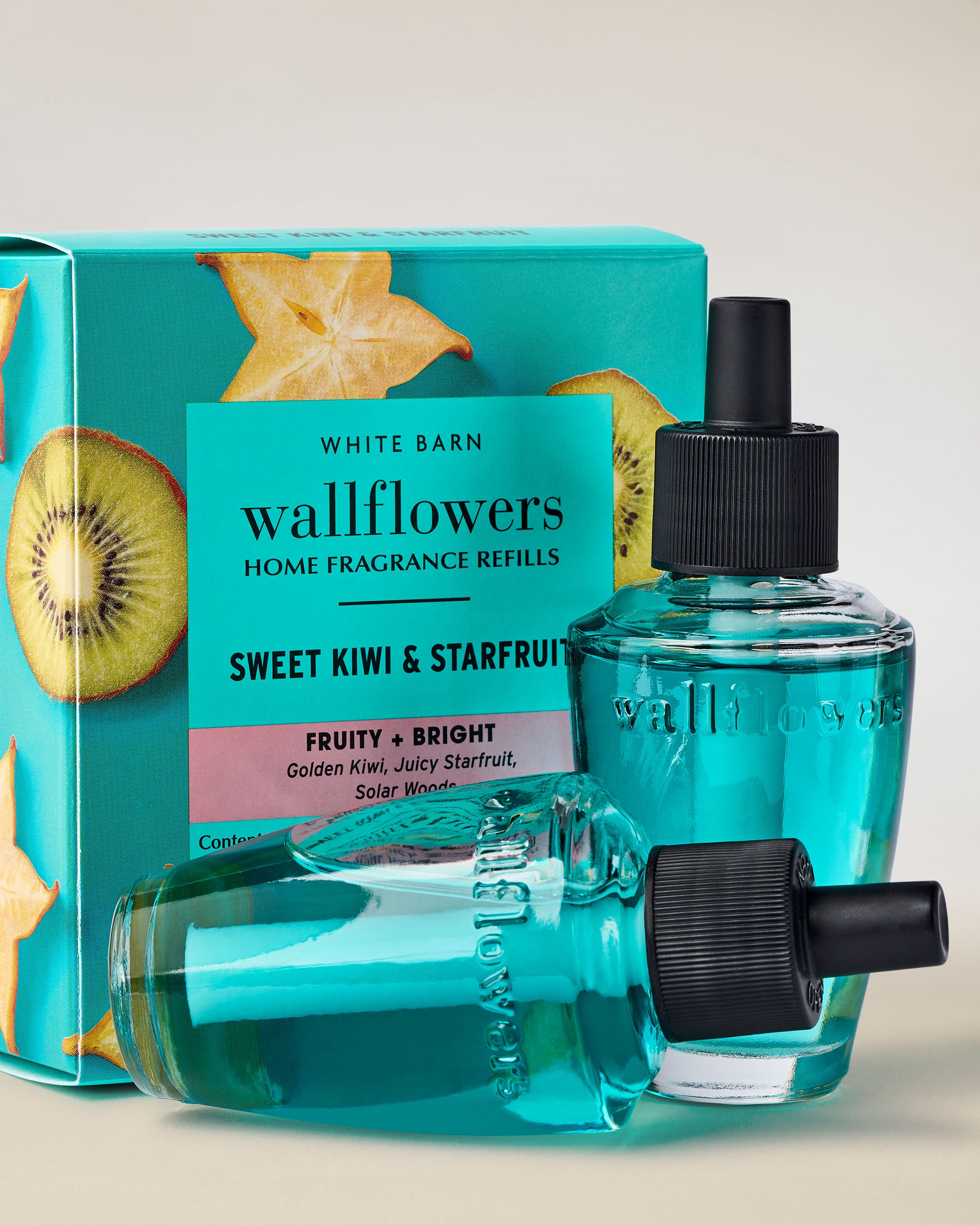 Wallflowers Refills 2-Pack Sweet Kiwi & Starfruit 2 fragrance bulbs 0.8 fl oz / 24 ml per bulb total net 1.6 fl oz / 48 ml - Image 2