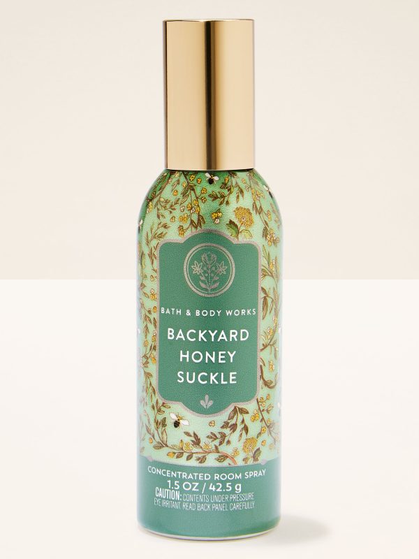 Concentrated Room Spray  Backyard Honeysuckle 1.5 oz / 42.5 g