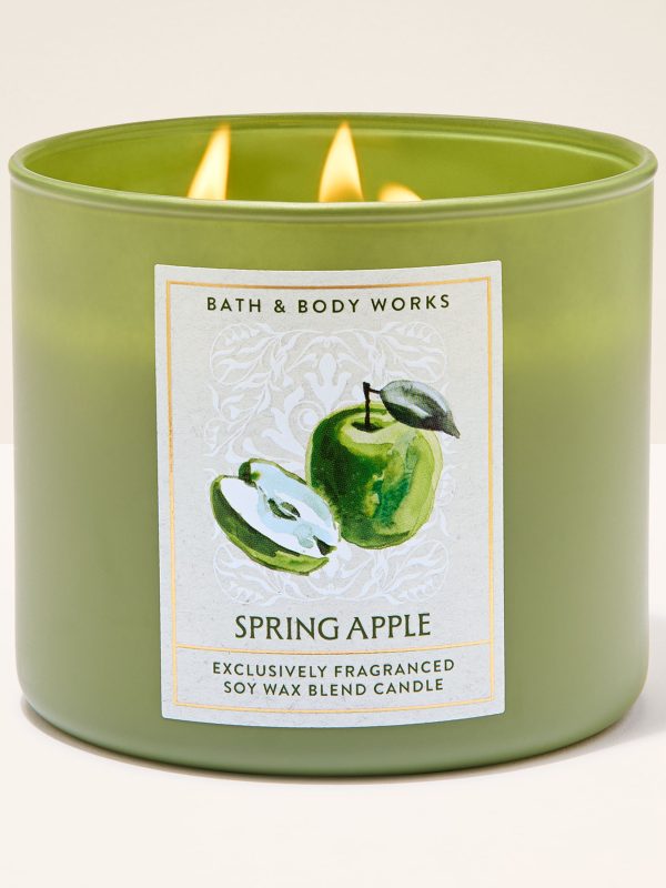 3-Wick Candle  Spring Apple 14.5 oz / 411 g