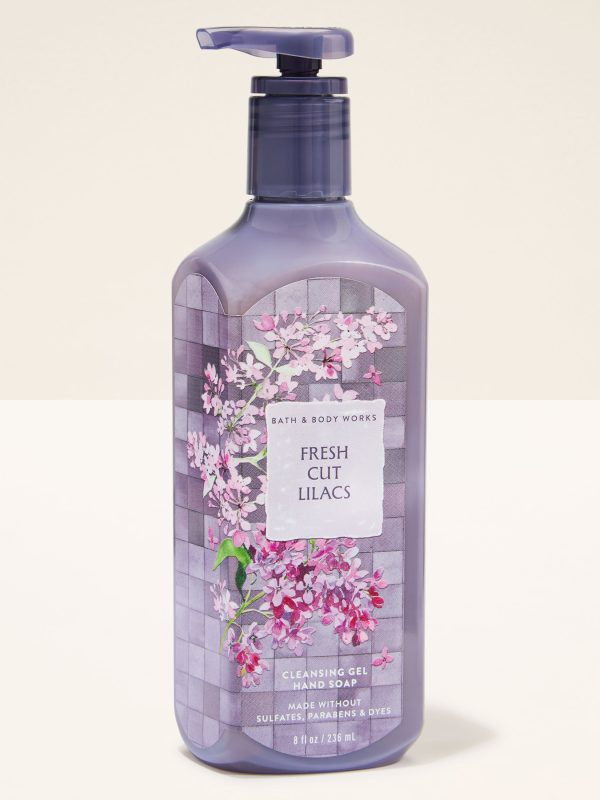 Cleansing Gel Hand Soap  Fresh Cut Lilacs 8 fl oz / 236 ml