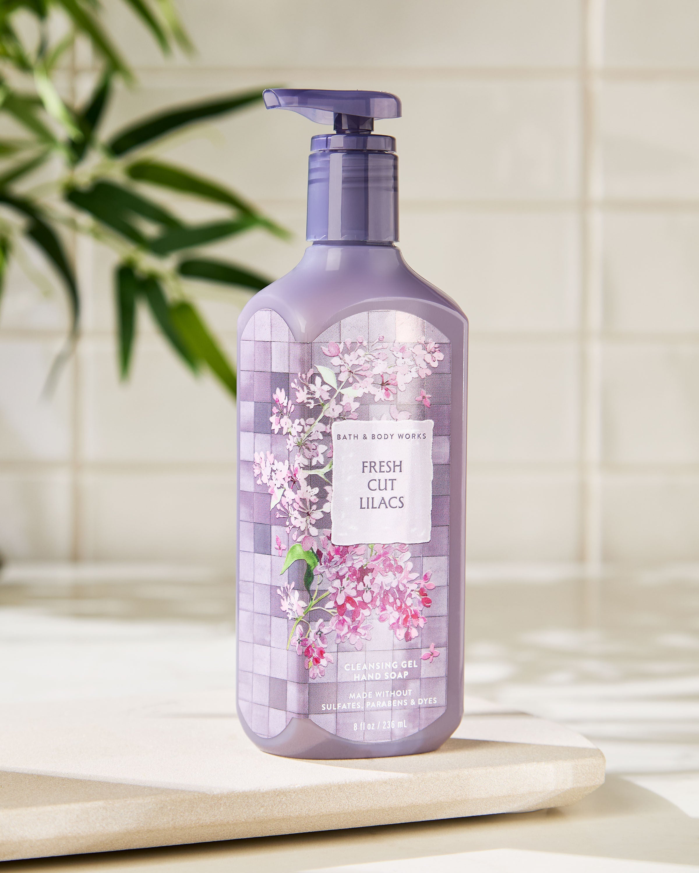Cleansing Gel Hand Soap Fresh Cut Lilacs 8 fl oz / 236 ml - Image 7