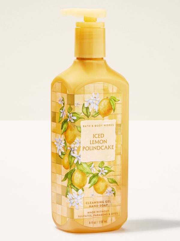 Cleansing Gel Hand Soap  Iced Lemon Poundcake 8 fl oz / 236 ml