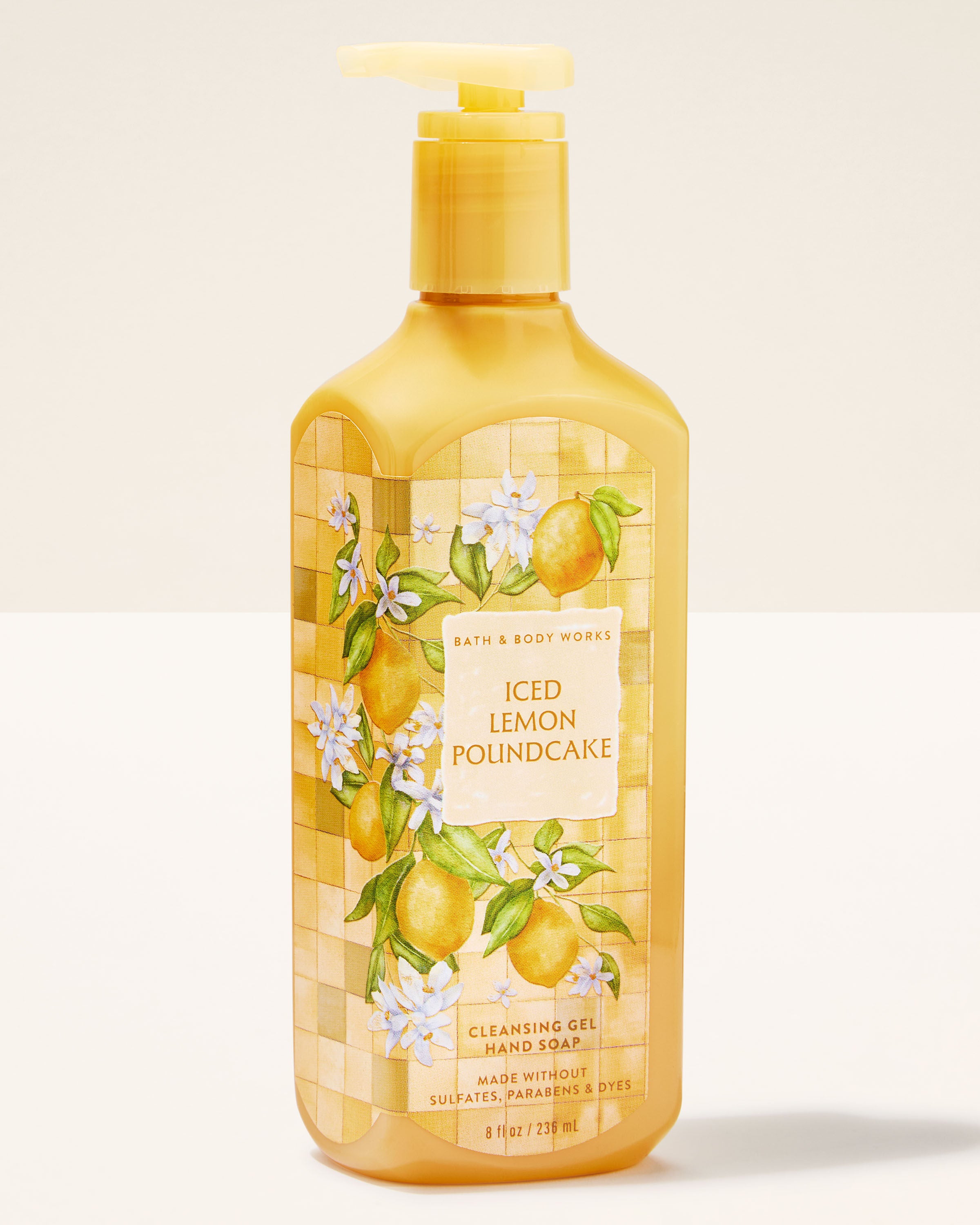 Cleansing Gel Hand Soap Iced Lemon Poundcake 8 fl oz / 236 ml