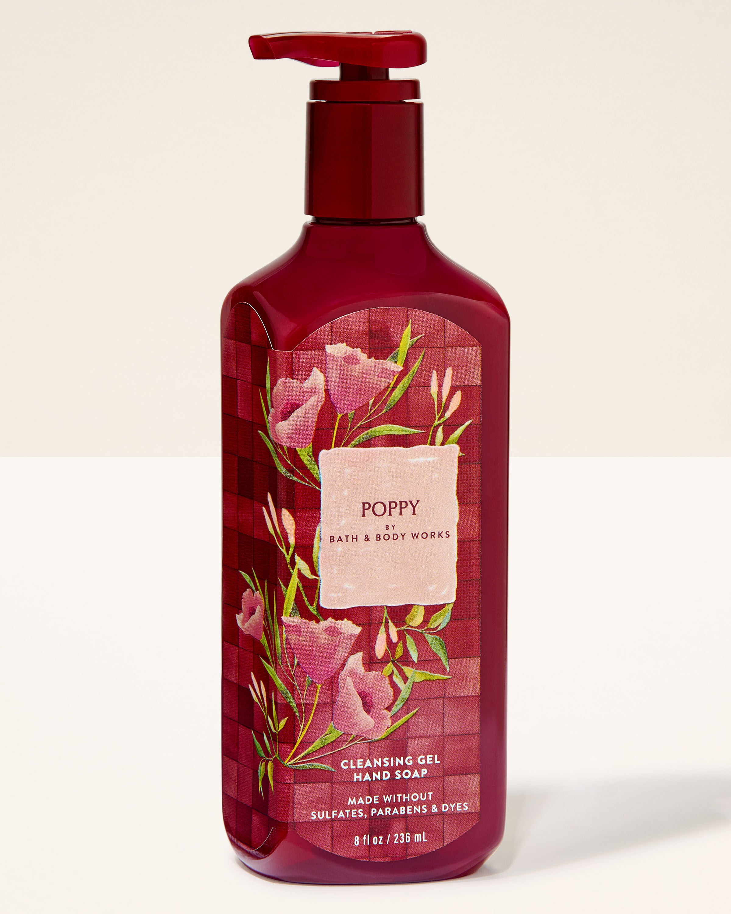 Cleansing Gel Hand Soap Poppy 8 fl oz / 236 ml