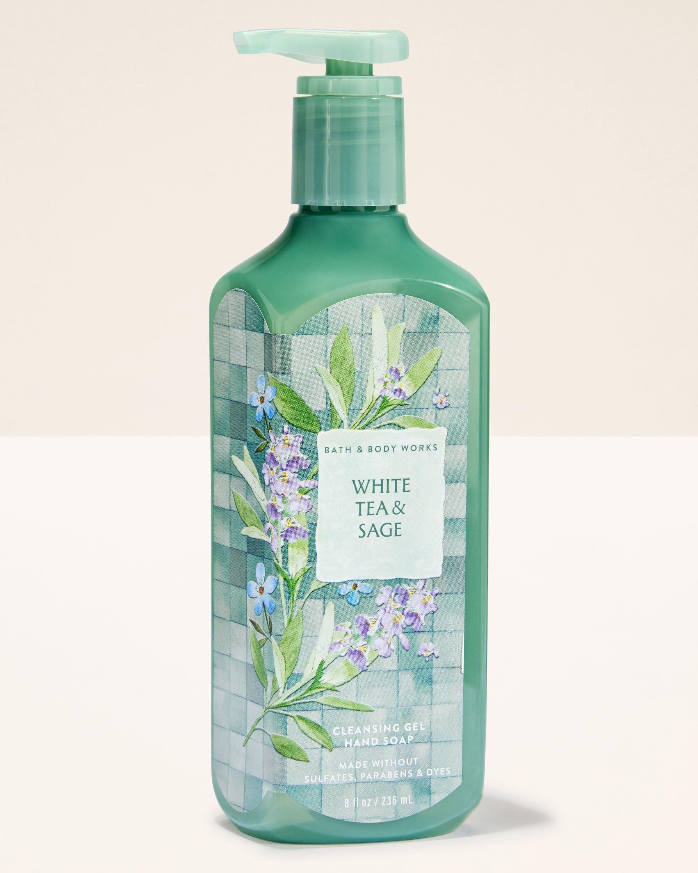Cleansing Gel Hand Soap White Tea & Sage 8 fl oz / 236 ml
