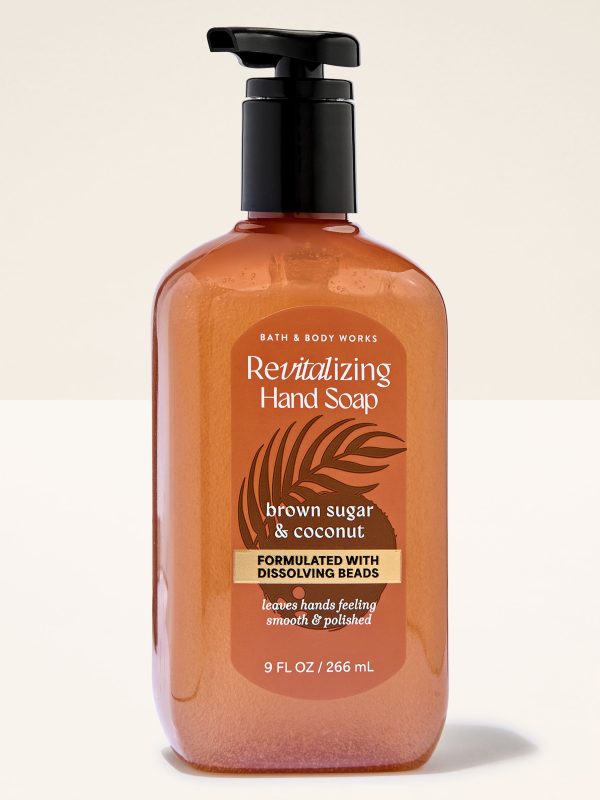 Revitalizing Gel Hand Soap  Brown Sugar & Coconut 9.0 fl oz/ 266 ml