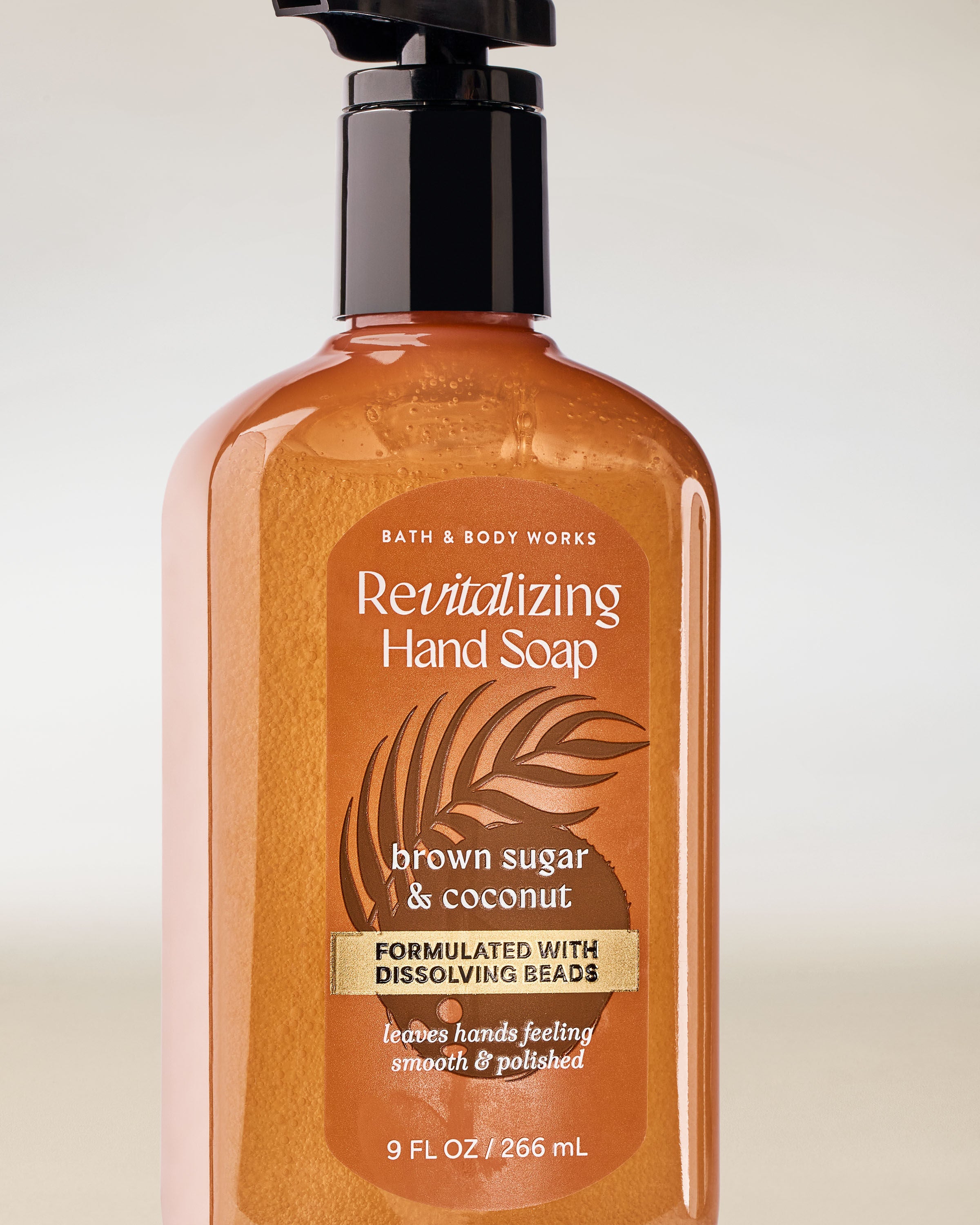 Revitalizing Gel Hand Soap Brown Sugar & Coconut 9.0 fl oz/ 266 ml - Image 2