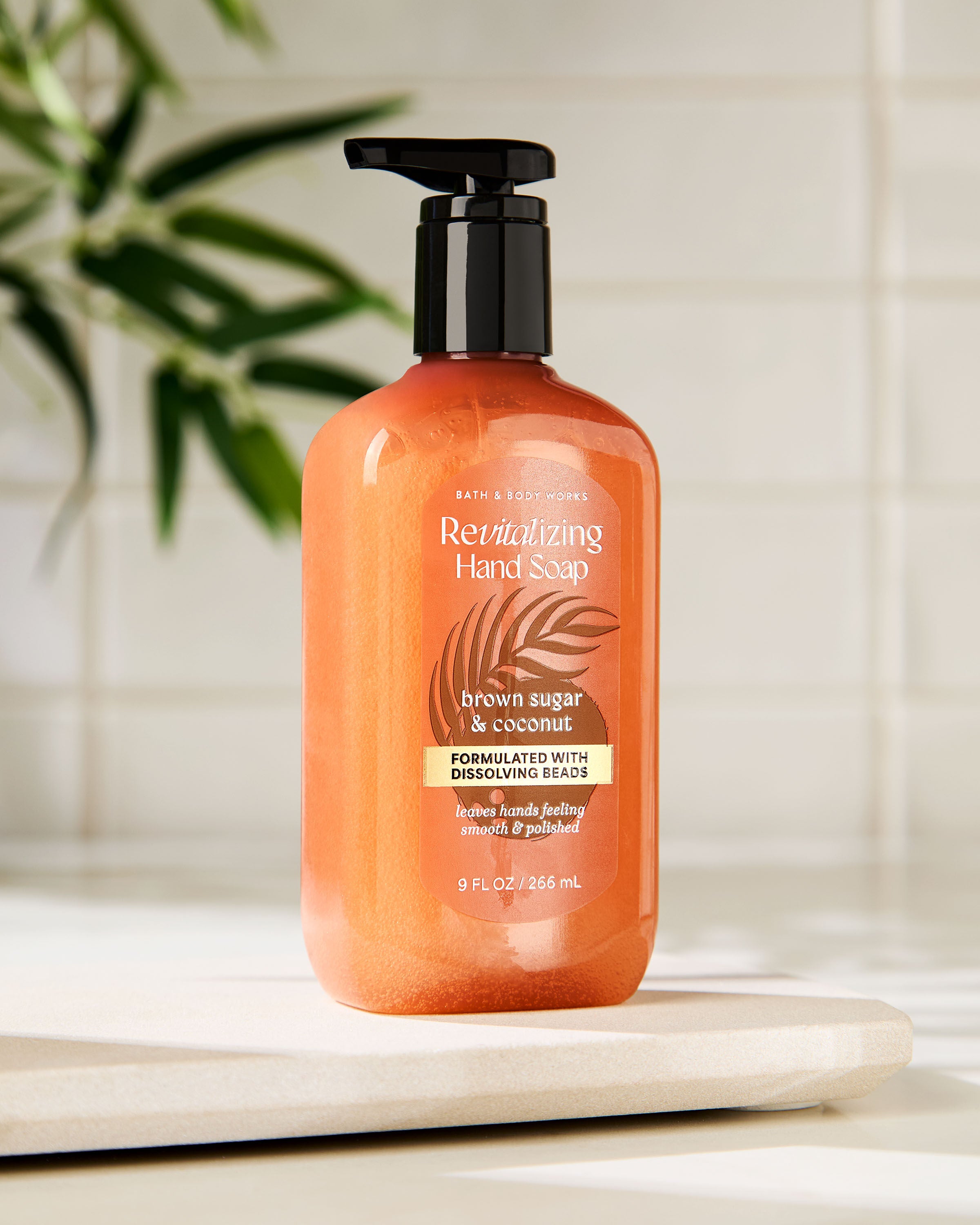 Revitalizing Gel Hand Soap Brown Sugar & Coconut 9.0 fl oz/ 266 ml - Image 7