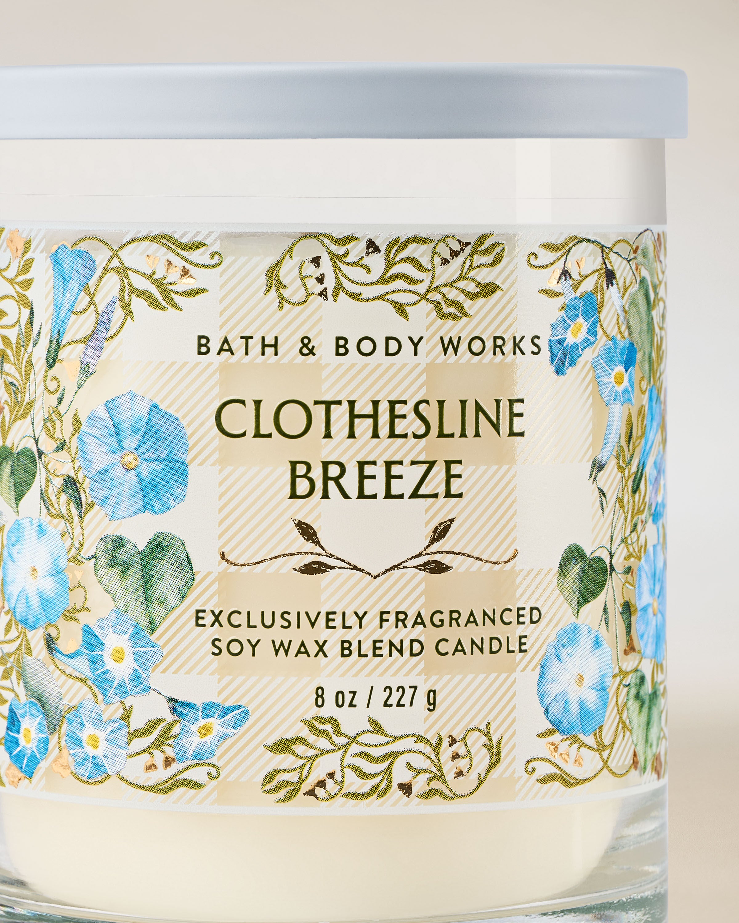 Single Wick Candle Clothesline Breeze 8 oz / 227 g - Image 2