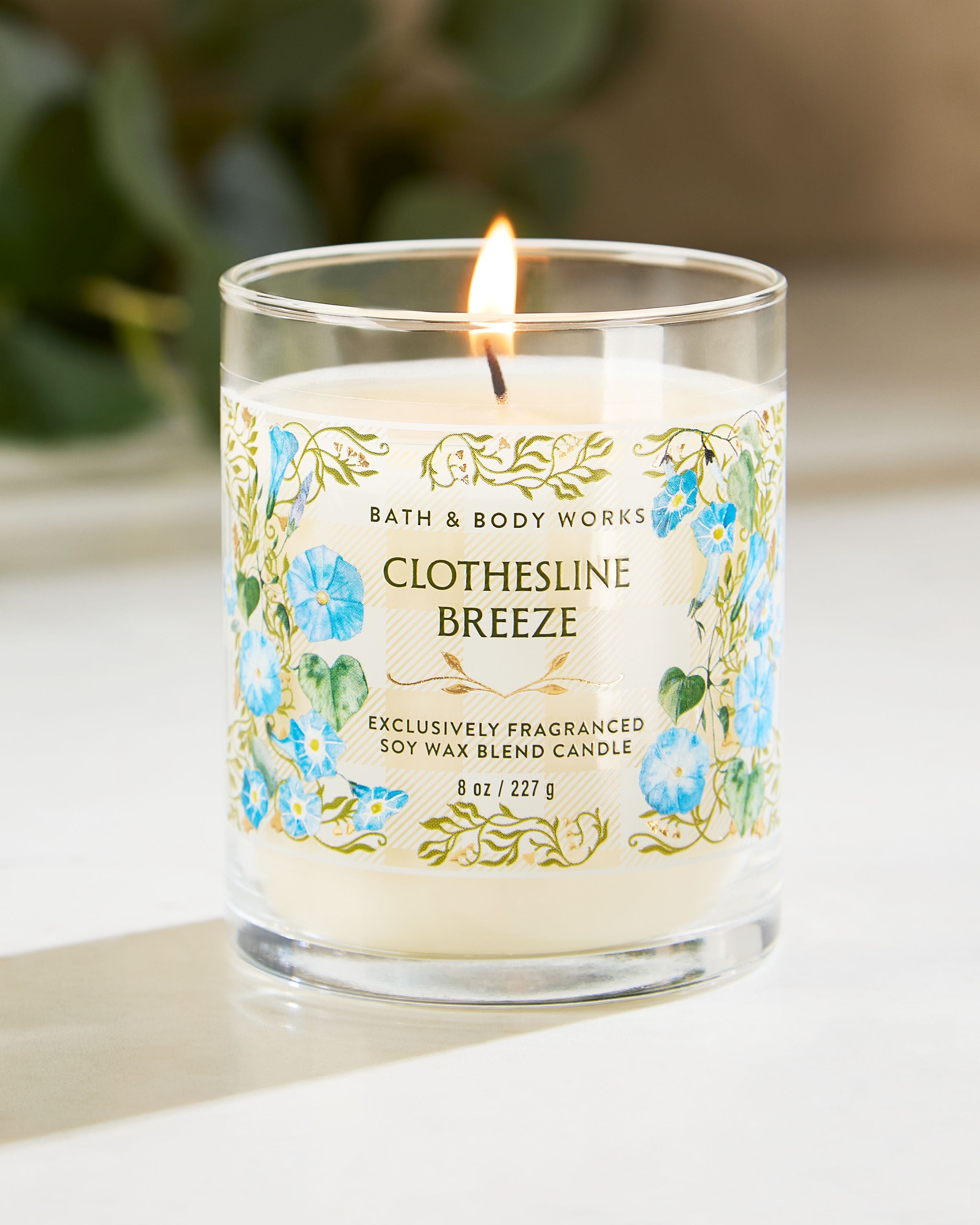 Single Wick Candle Clothesline Breeze 8 oz / 227 g - Image 6
