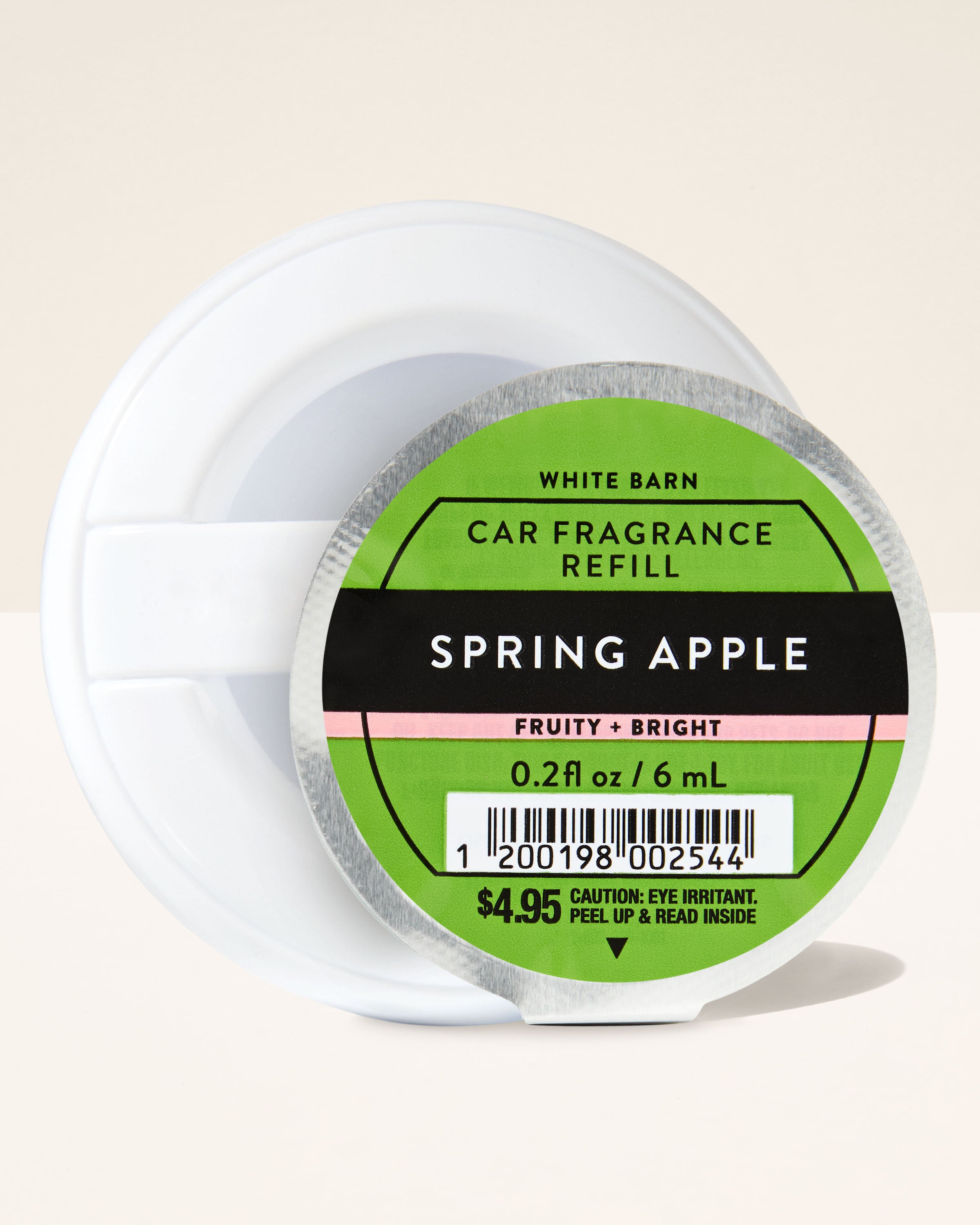 Car Fragrance Refill Spring Apple 0.2 fl oz / 6 ml
