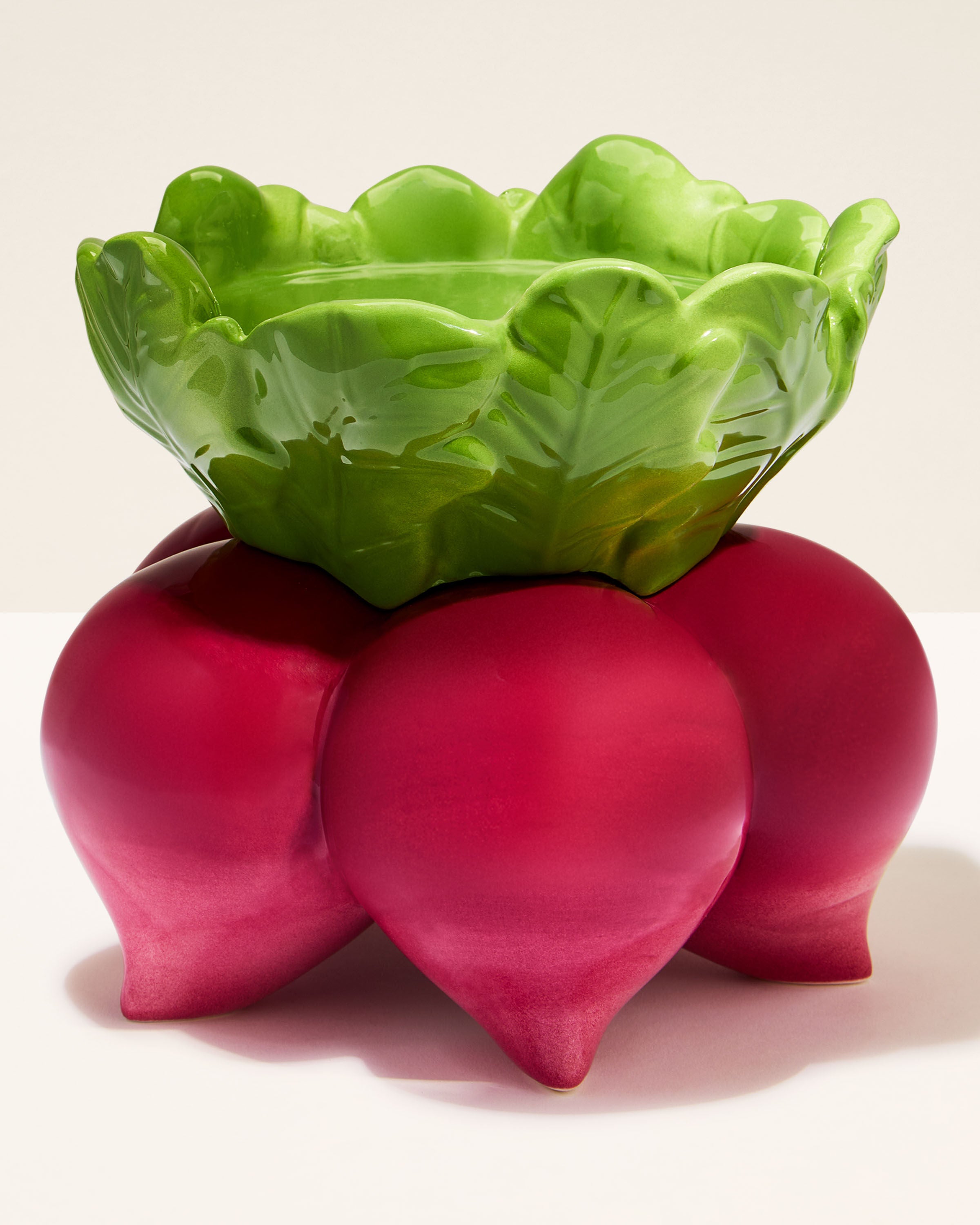 3-Wick Candle Holder Beet Pedestal - Image 2