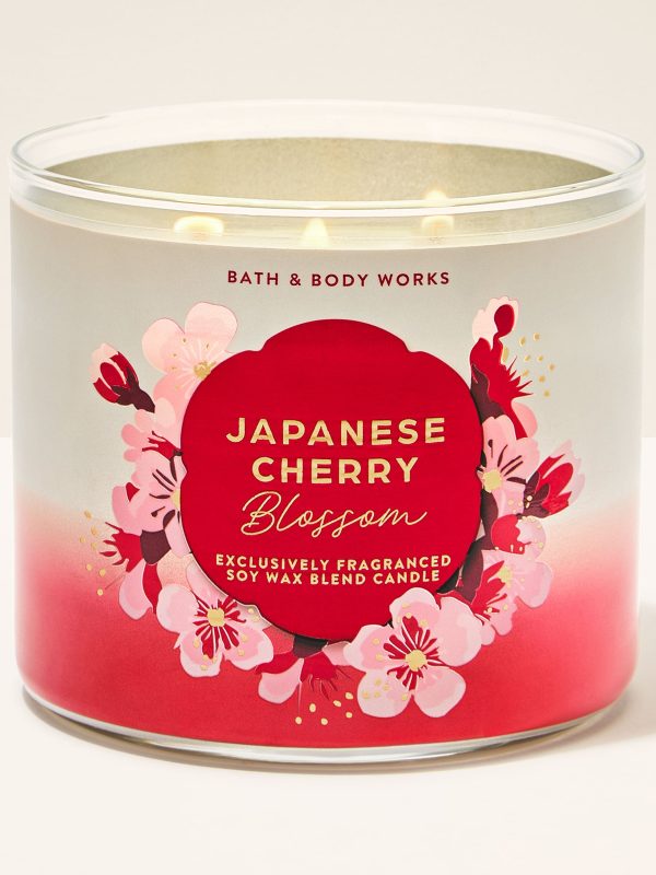 3-Wick Candle Japanese Cherry Blossom 14.5 oz / 411 g
