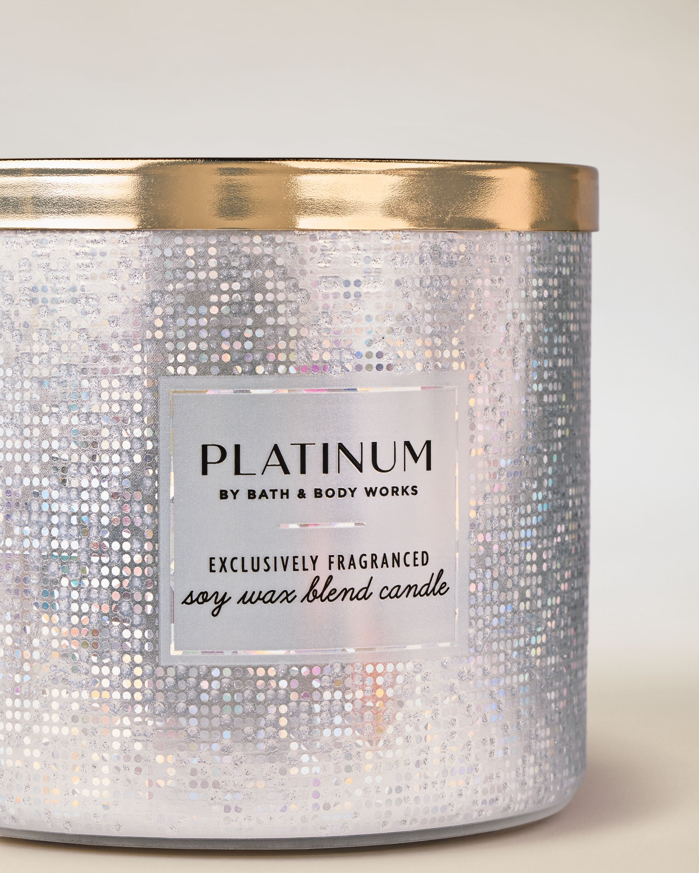 3-Wick Candle Platinum 14.5 oz / 411 g - Image 2