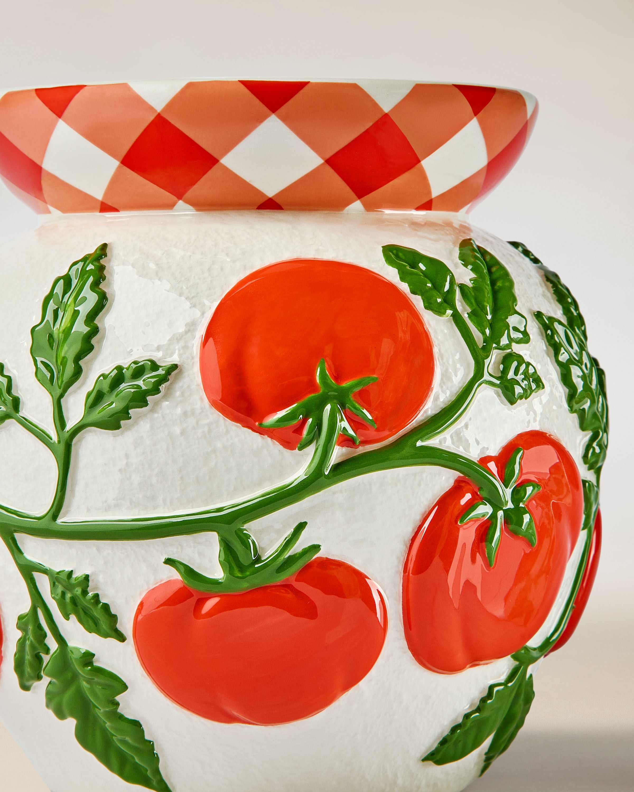 3-Wick Candle Holder Tomato Vine Pedestal - Image 2