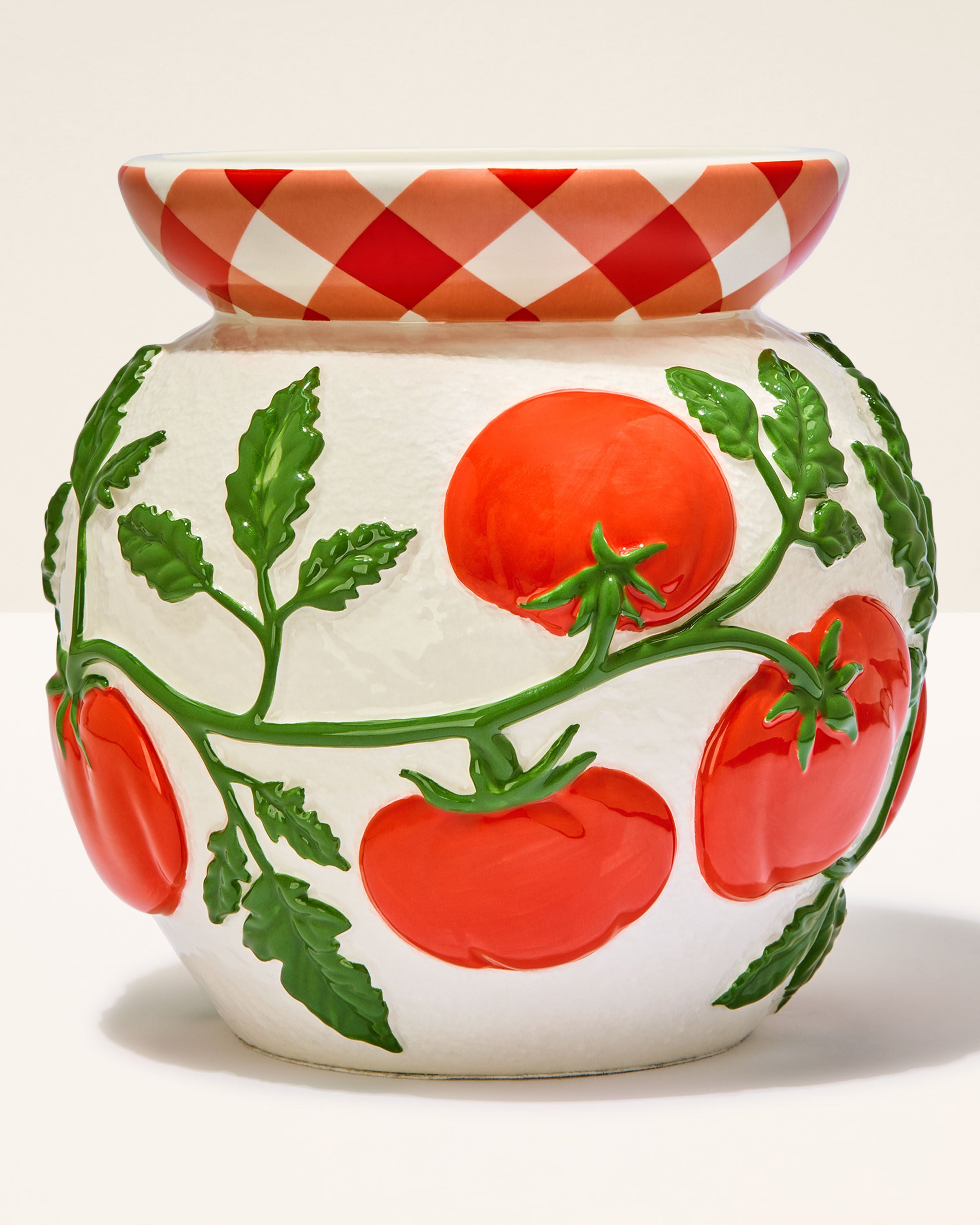 3-Wick Candle Holder Tomato Vine Pedestal - Image 3