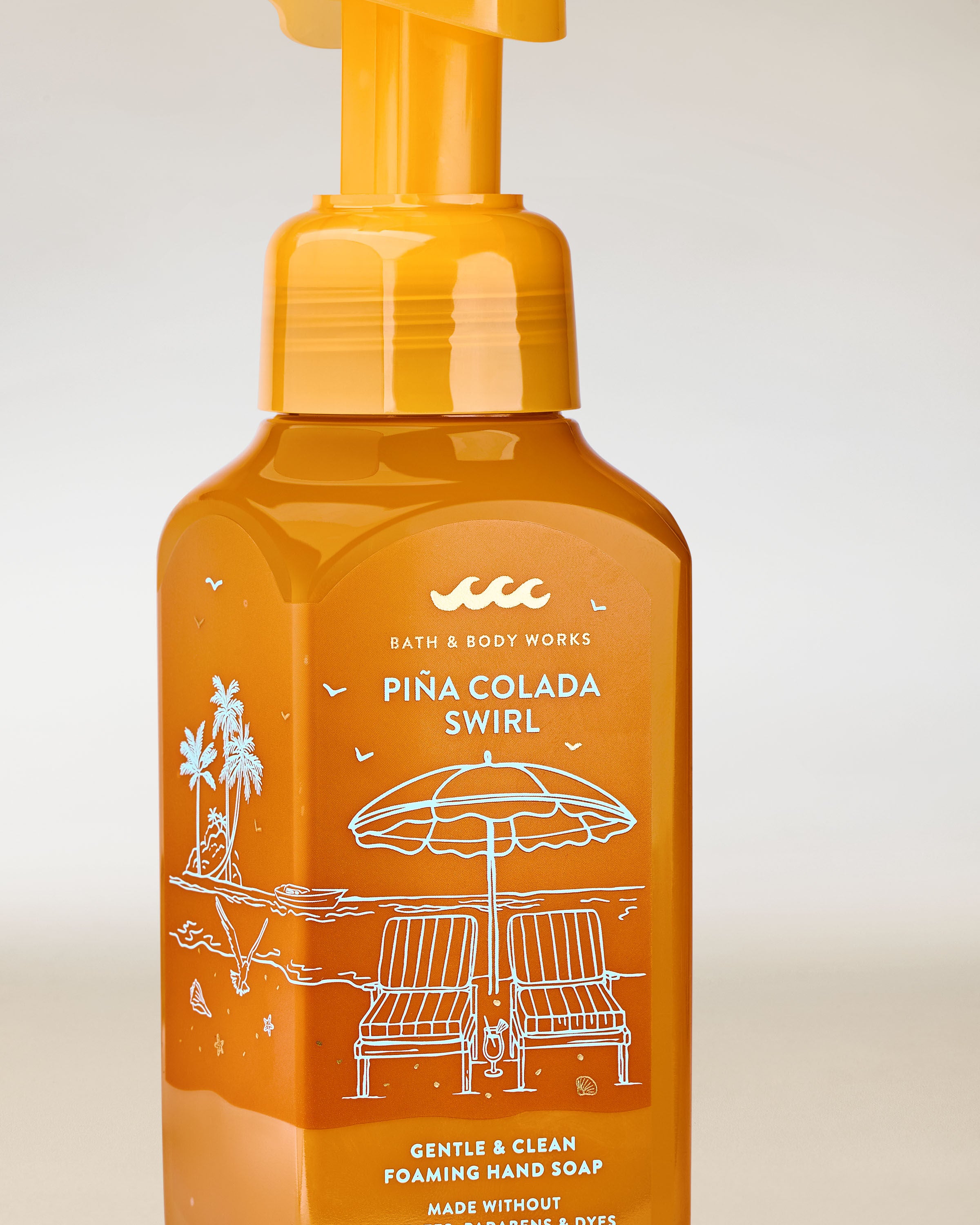 Gentle & Clean Foaming Hand Soap Piña Colada Swirl 8.75 fl oz / 259 ml - Image 2